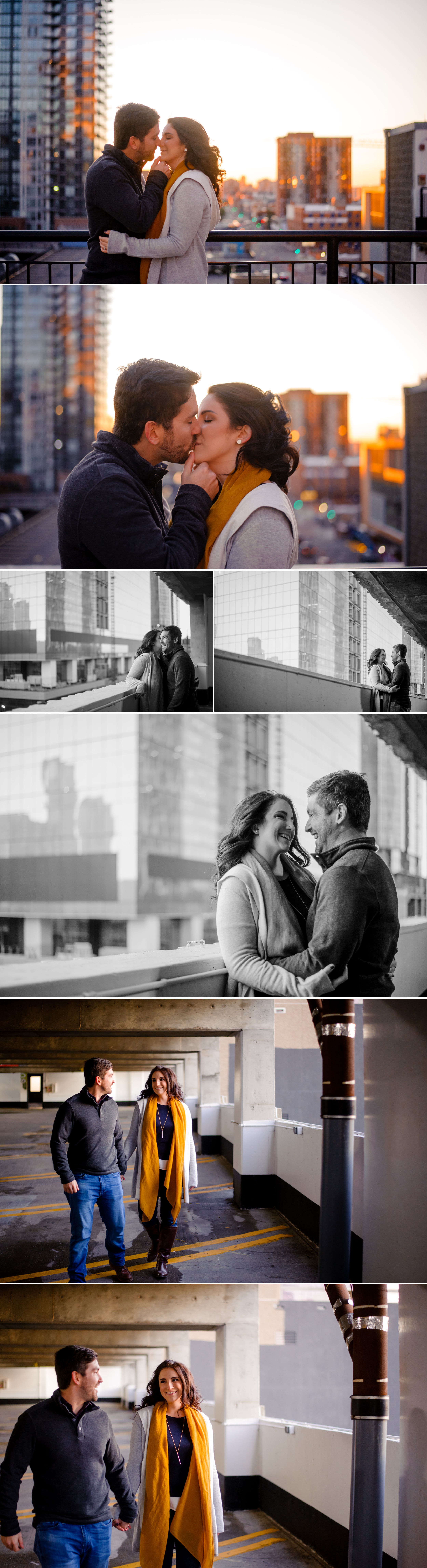Mercer Tavern & downtown Edmonton engagement session