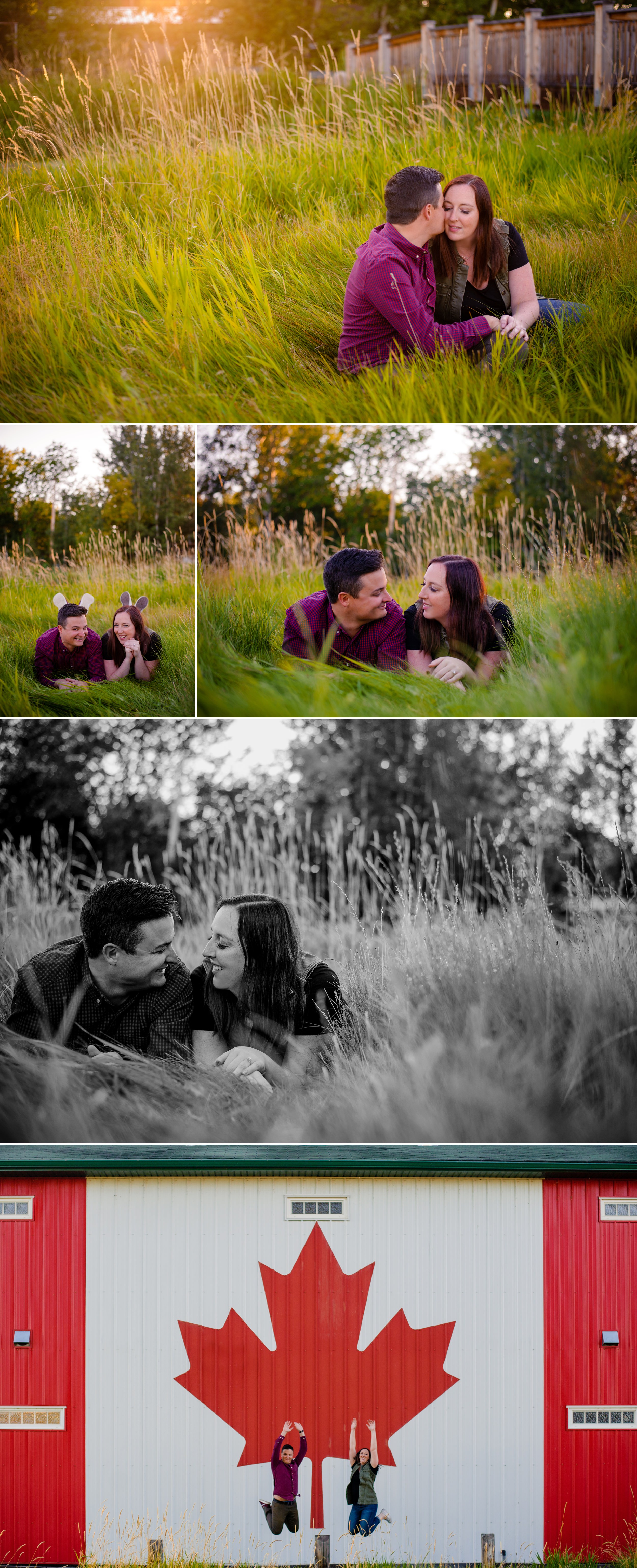 Alberta Beach Engagement Session