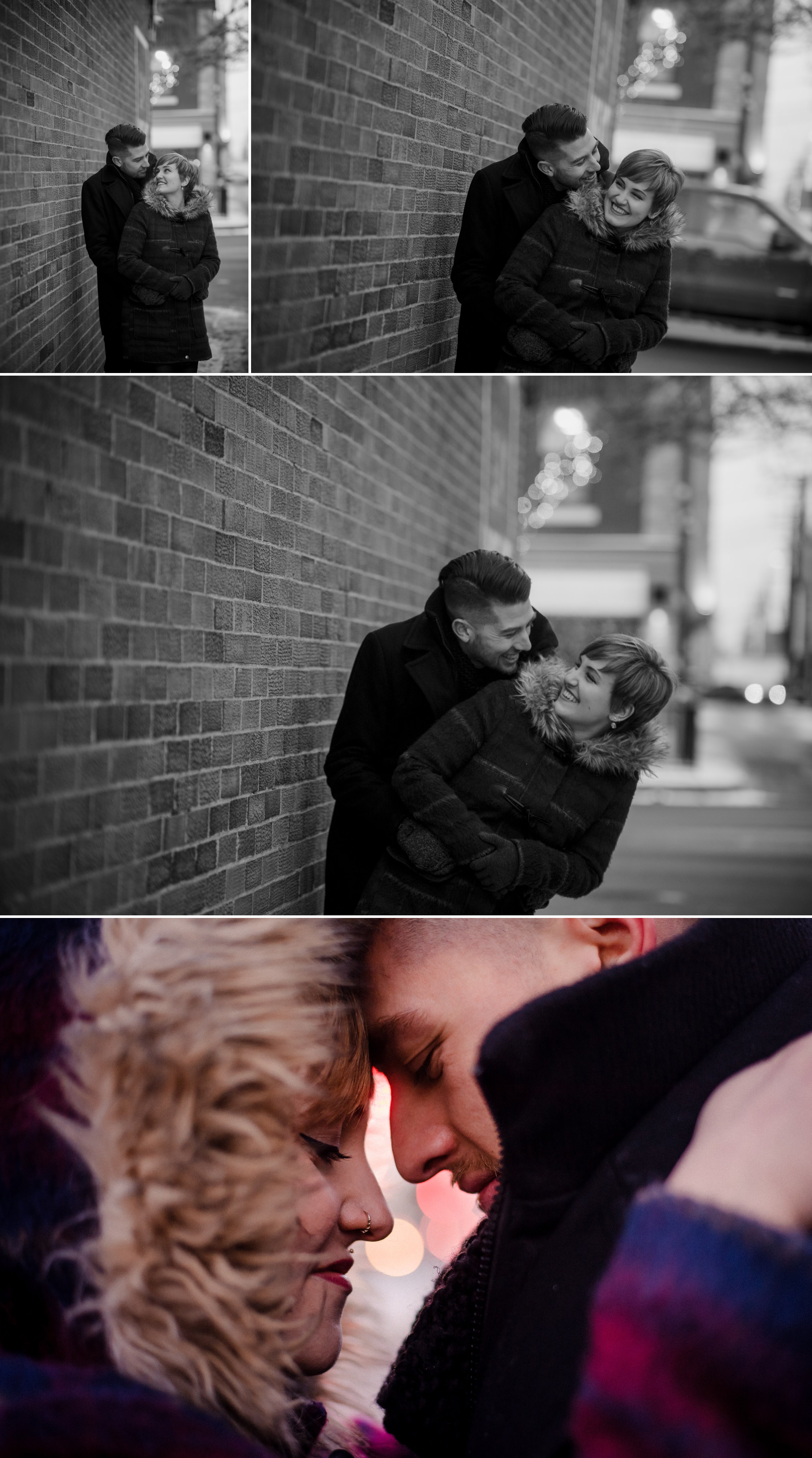 Whyte Avenue Engagement Session